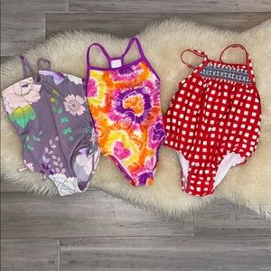 Toddler girl bathing suit size 4/4t